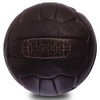 Мяч футбольный кожаный Vintage, 18 панелей (F-0254) - темно-коричневый, №5 - Фото №3