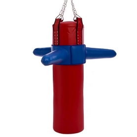 Тренажер для отработки ударов Punching Bags Belt Combat Budo Slip Stick (BO-1993-3), синий - Фото №3