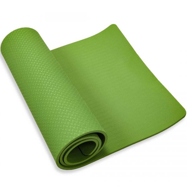 

Коврик для йоги и фитнеса LEXFIT (LKEM-3039-0,8), 182х61х0,8, Зеленый