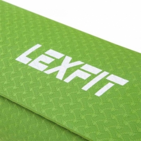 Коврик для йоги и фитнеса LEXFIT (LKEM-3039A-1), 182х61х1 - Фото №4