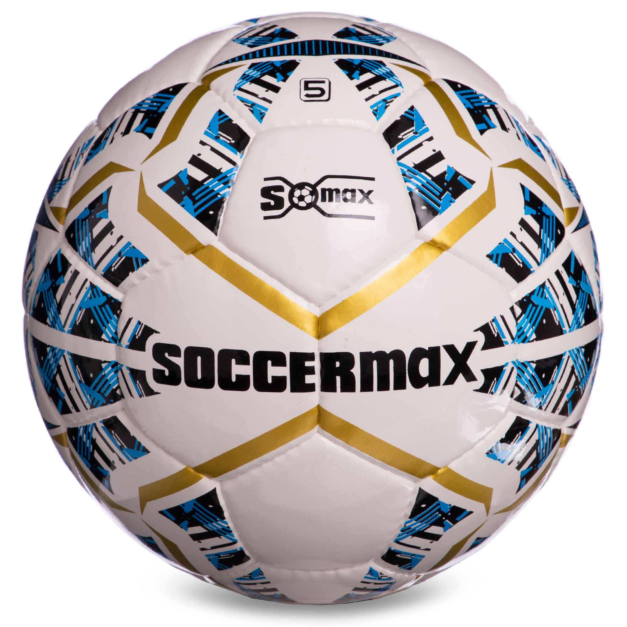 

Мяч футбольный профессиональный SoccerMax Ims, №5 (FB-0004), Белый