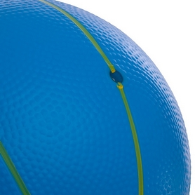 Мяч баскетбольный резиновый Legend (BA-1905), синий - Фото №2