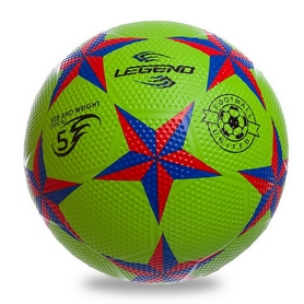 Мяч футбольный резиновый Legend (FB-1922), №5 - Фото №3