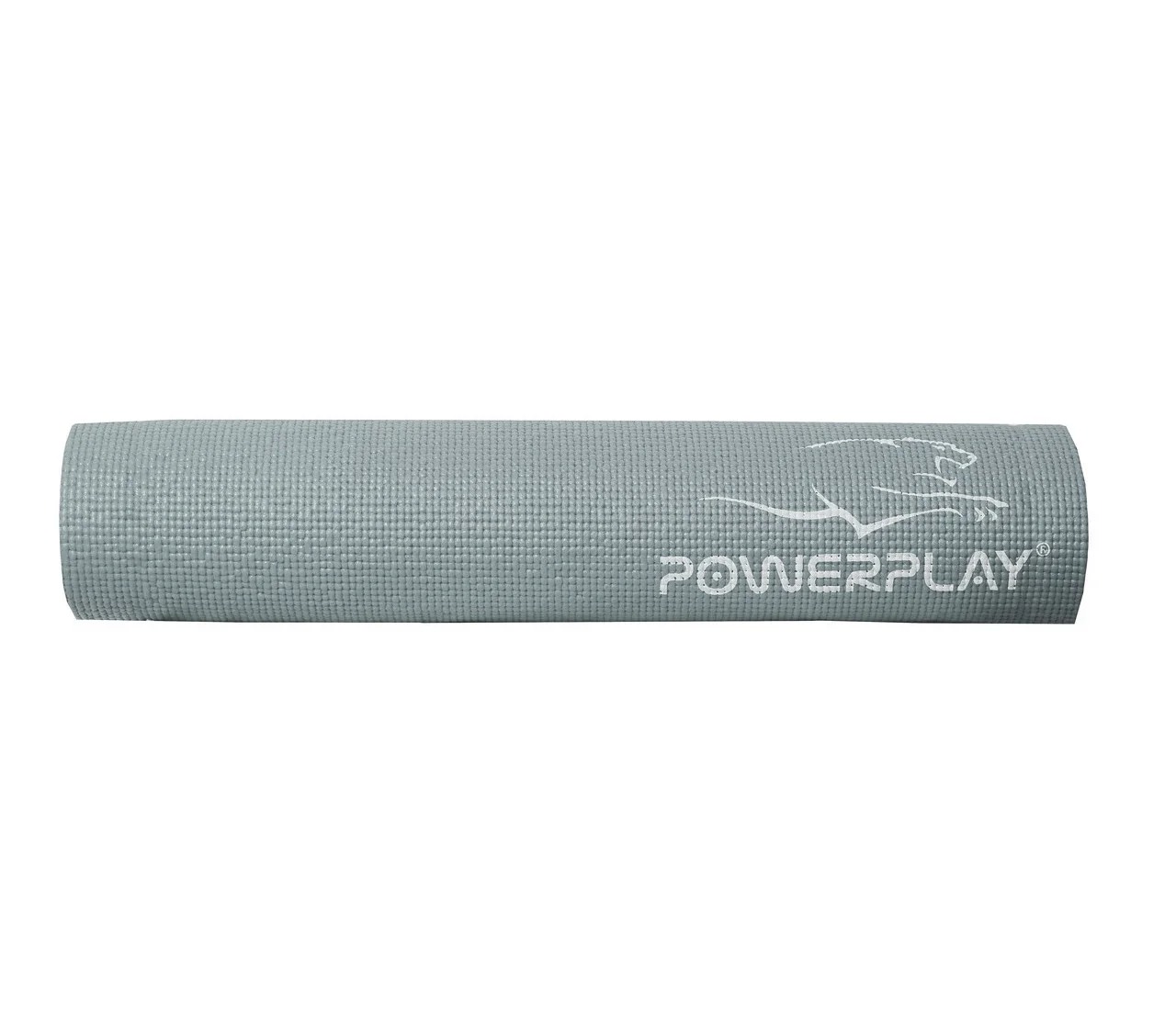 

Коврик для йоги и фитнеса PowerPlay (4010) - серый, 173х61х0