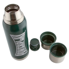 Термос питьевой PowerPlay (9001) - зеленый, 1000 мл - Фото №2