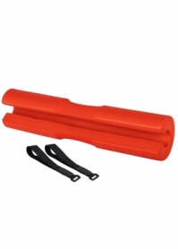 Накладка (бампер) на гриф SportVida Barbell Pad SV-HK0354, червона - Фото №2