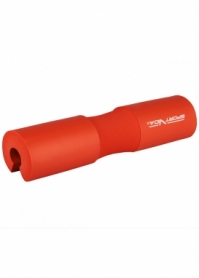 Накладка (бампер) на гриф SportVida Barbell Pad SV-HK0354, красная - Фото №3