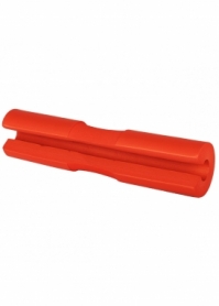 Накладка (бампер) на гриф SportVida Barbell Pad SV-HK0354, красная - Фото №4