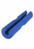 Накладка (бампер) на гриф SportVida Barbell Pad SV-HK0355, синяя - Фото №5