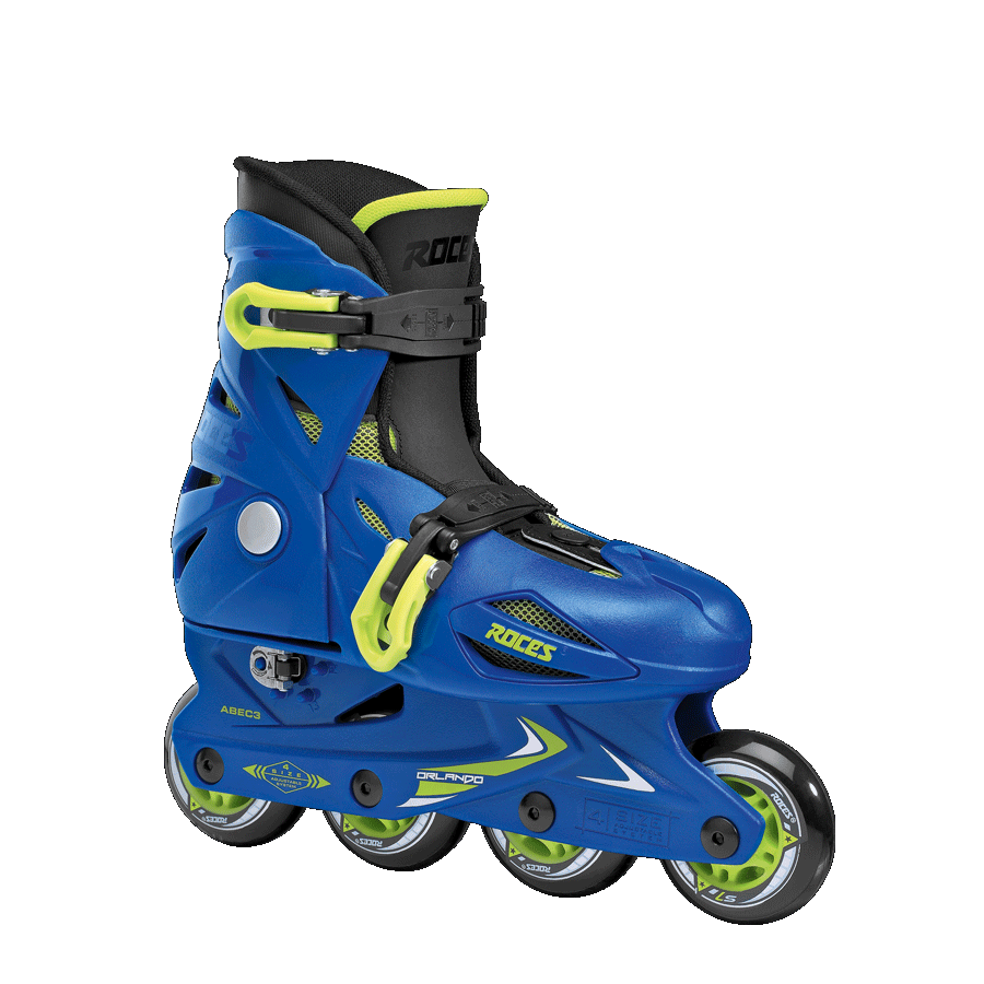 

Коньки роликовые раздвижные Roces Orlando III,  (400687/blue, Синий