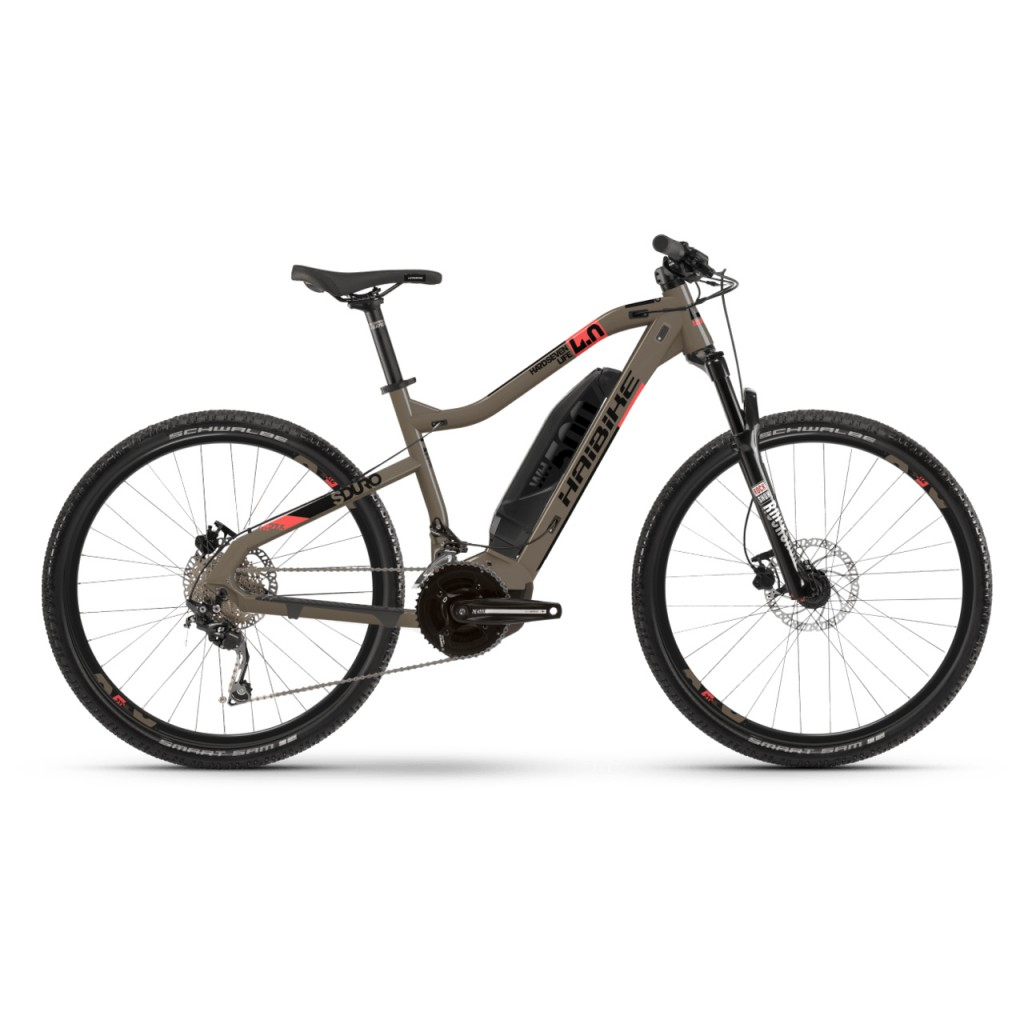 

Электровелосипед горный Haibike Sduro HardSeven Life 4.0 500Wh 20s. Deore 27.5", рама M, 2020 (4540204041), Коричневый