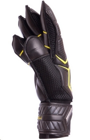 Перчатки вратарские Storelli FB-905 черно-желтые - Фото №3
