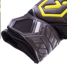 Перчатки вратарские Storelli FB-905 черно-желтые - Фото №4