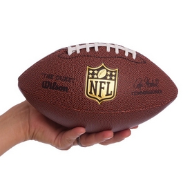 М'яч для американського футболу Wilson Replica Def, коричневий - Mini - Фото №4