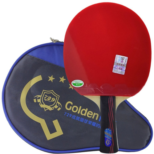

Ракетка для настольного тенниса 729 FS Gold C.Q.Y007-02 3*, Красный