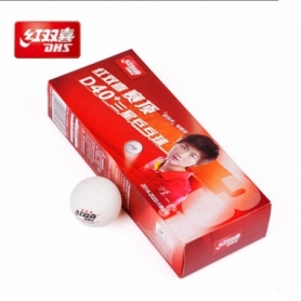 Мячи для настольного тенниса DHS Cell-Free Dual 40+ мм CD40A 3*, 10 шт - Фото №7