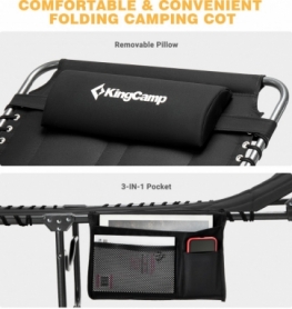 Раскладушка KingCamp Comfort Padded 3-Folding Camping Cot (KC2021) - Фото №5