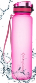 Бутылка для воды KingCamp Tritan Bottle KA1136 - розовая, 1000 мл