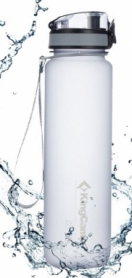 Бутылка для воды KingCamp Tritan Bottle KA1136 - серая, 1000 мл
