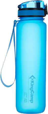 

Бутылка для воды KingCamp Tritan Bottle KA1136 - голубая, 1000 мл, Голубой