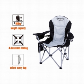 Крісло складне KingCamp Deluxe Hard Arms Chair (KC3888) - Фото №4
