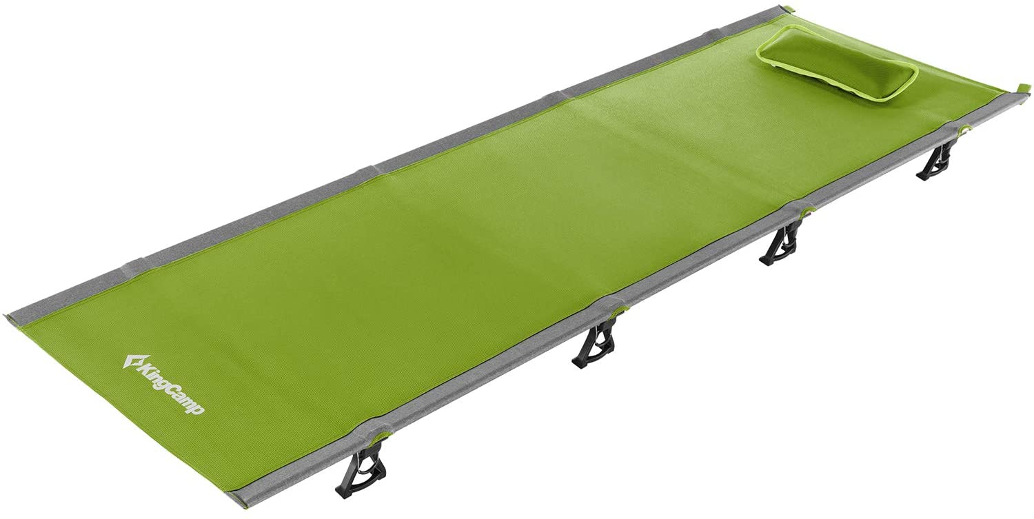 

Раскладушка KingCamp Ultralight Camping CO KC3986, зеленая, Зеленый