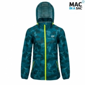 Куртка мембранная Mac in a Sac Limited Edition Teal Camo (SS19-TCAM-U) - Фото №2