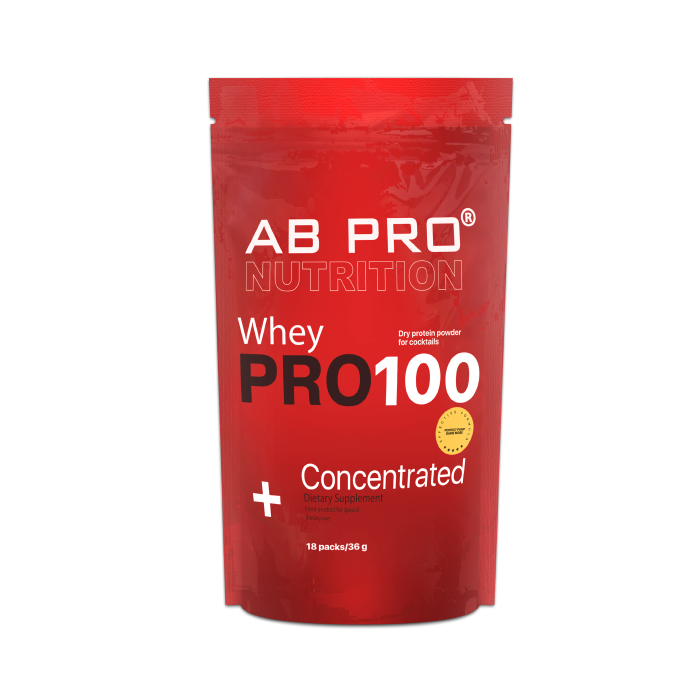 

Протеин AB PRO PRO 100 Whey Concentrated Шоколад, 18 порций по 36 г (ABPR20093)