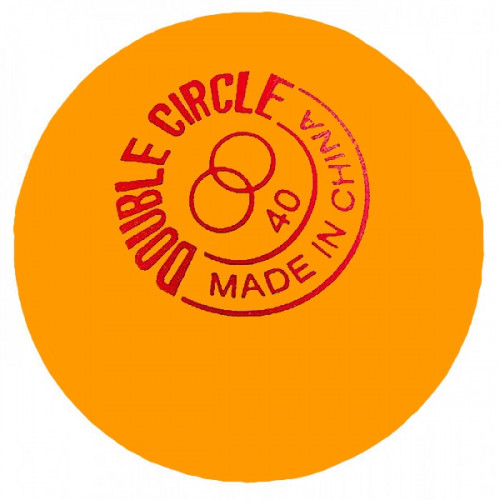 

Мячи для настольного тенниса DHS Double Circle Dual 40+ Orange CD40DY, 120 шт, Orange;оранжевый