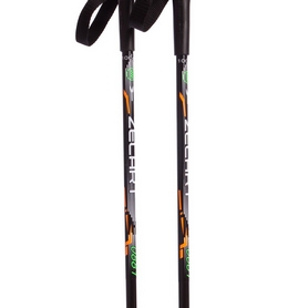 Набор лыжный детский Zelart Active Power (SK-0881) - черно-оранжевый, 110 см - Фото №2
