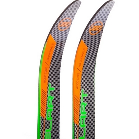 Набор лыжный детский Zelart Active Power (SK-0881) - черно-оранжевый, 130 см - Фото №3