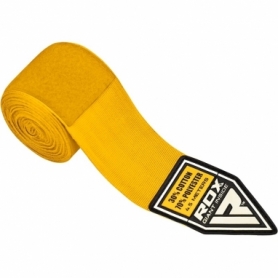 Бинты боксерские RDX Fibra Yellow, 4.5 м (RDX-337) - Фото №4