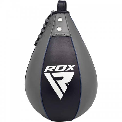 

Пневмогруша боксерская RDX Leather Pro Blue XS, 20 см, Синий