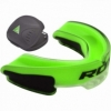 Капа боксерская RDX GEL 3D Elite, зеленая