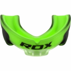 Капа боксерская RDX GEL 3D Elite, зеленая - Фото №3