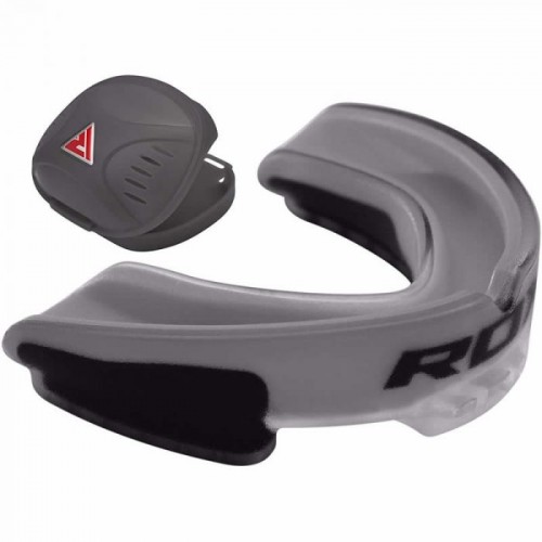 

Капа боксерская RDX GEL 3D Elite, серая, Серый