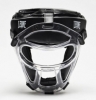Шлем боксерский с маской Leone Plastic Pad Black - Фото №3