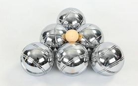 Игра Петанк (бочче) стальной в PVC чехле Boules (IG-6991), 6 шт - Фото №3