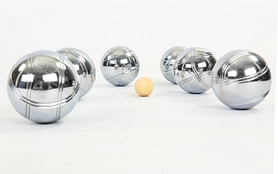 Игра Петанк (бочче) стальной в PVC чехле Boules (IG-6991), 6 шт - Фото №7