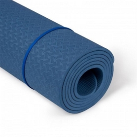 Коврик для фитнеса и йоги с чехлом Newt TPE Eco NE-5-80-18-B - синий, 183х61х0,6 см - Фото №2