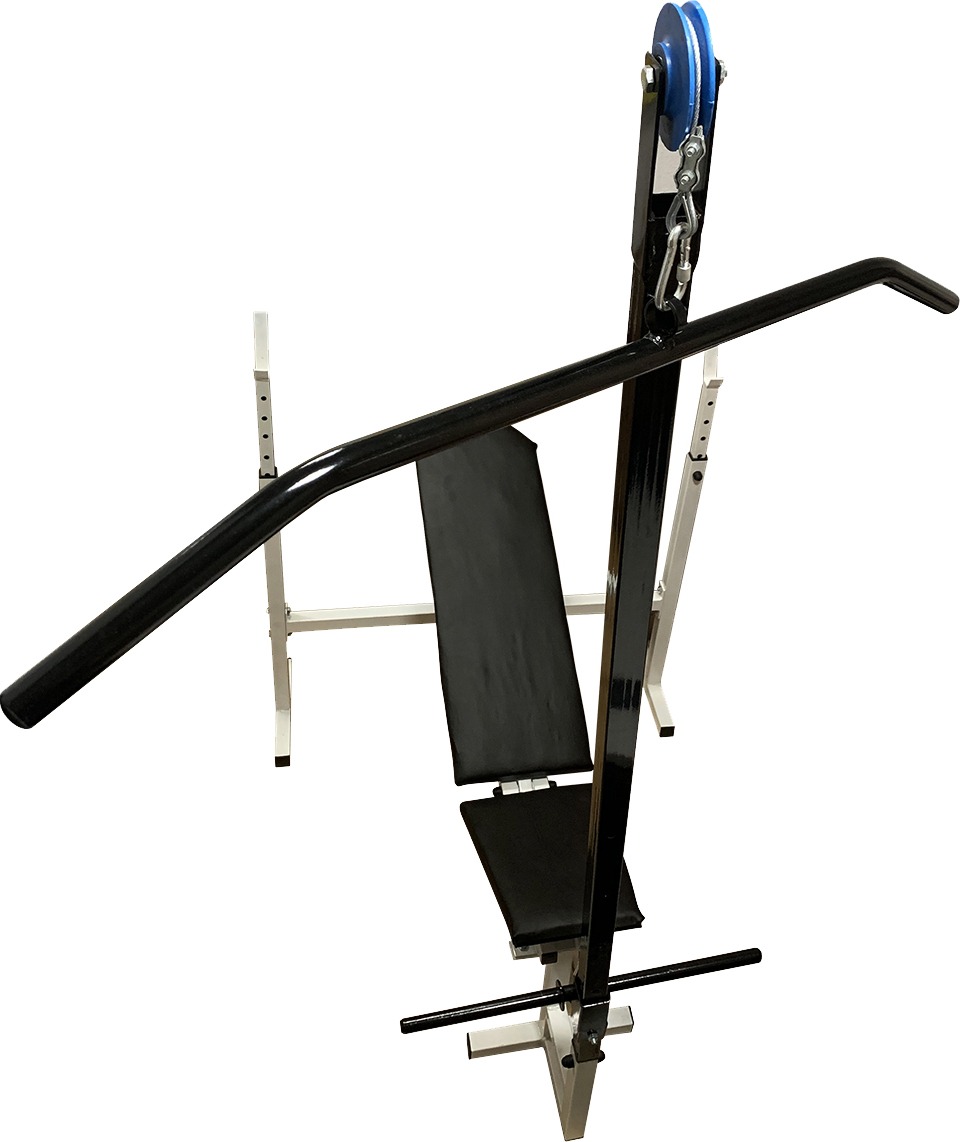 

Скамья со стойкой для штанги Newt ProGym с тягой верхнего блока NE-SK-3577, Черный
