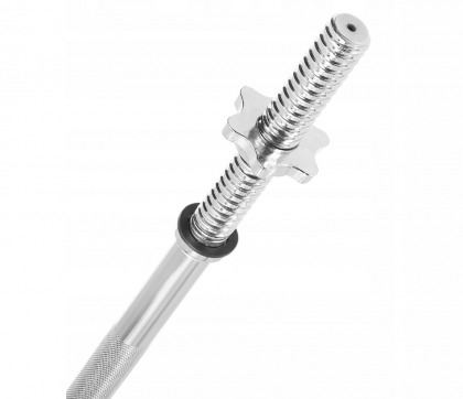 

Гриф штанги прямой Newt NE-120-25, 1,2 м, Хром