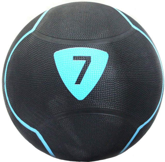 

Медбол Livepro Solid Medicine Ball LP8110-7, 7кг, Черный