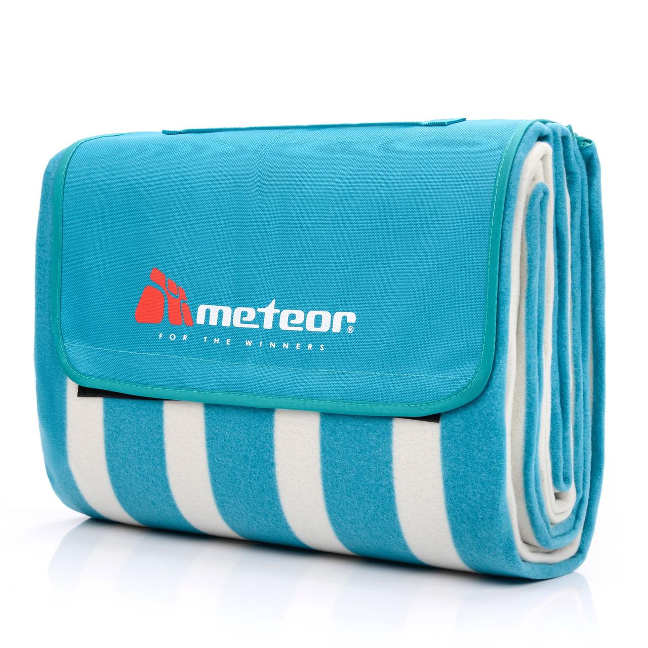 

Коврик для пикника водонепроницаемый Meteor Basic Lines голубой, 170х200 см (SL77119)