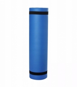 Килимок (мат) для йоги та фітнесу SportСraft NBR синій, 183х61х1 см (ES0006) - Фото №2