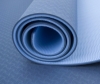 Коврик (мат) для йоги и фитнеса SportСraft TPE голубой, 183х61х0,6 см (ES0009) - Фото №3