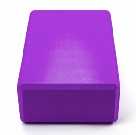 Блок для йоги SportСraft Yoga Brick EVA фиолетовый, 22,5х15х8 см (ES0010) - Фото №2