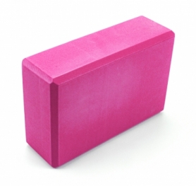Блок для йоги SportСraft Yoga Brick EVA розовый, 22,5х15х8 см (ES0011)