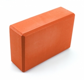 Блок для йоги SportСraft Yoga Brick EVA оранжевый, 22,5х15х8 см (ES0013)