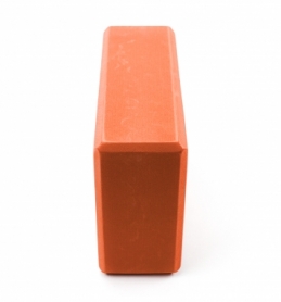 Блок для йоги SportСraft Yoga Brick EVA оранжевый, 22,5х15х8 см (ES0013) - Фото №2